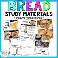 bread study materials with pictures and text