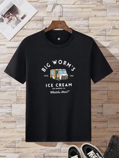 Stay ahead of the fashion game with our Bold and Stylish Men's Letter Bus Graphic Tshirt. Featuring a bold and trendy letter design Letter Design, Black Style, Lettering Design, Stylish Men, Sleeve Type, Fashion Games, The Fashion, Soft Fabric, Black Fashion