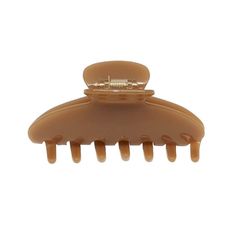 Our most-loved claw clip. Big enough to hold a full head of hair and functional enough to wear from morning to night. No pull, just good hair. Use this hair claw clip on dry or wet hair. Meet your new go-to neutral piece. Color: Doe Measurements: 4" x 1 1/2" Big Effing Clip® Custom biodegradable acetate Emi Jay, Custom Gift Cards, Mini Accessories, Good Hair, Hair Claw Clip, Styling Brush, Hair Claws & Clips, Wigs Hair Extensions, Wet Hair