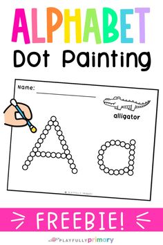 Grab these free alphabet printables to add fun crafts to your alphabet activities! Q-tip painting is one of my favorite fine motor skills activities because it's super easy to prep, and kids LOVE to paint! With this free fine motor printable, your preschoolers and kindergarten students will work on alphabet letter recognition and strengthen fine motor skills all at once! Click to grab your set of these free q-tip painting printables today! Letter T Activities, Letter S Activities, Free Alphabet Printables, Prewriting Skills, Q Tip Painting, Alphabet Recognition, Fine Motor Activities For Kids, Preschool Fine Motor, Preschool Writing