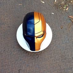 Finished Product - Painted Cosplay Helmet Deathstroke Rebirth Please measure your head before purchasing You don't need to order a helmet that is larger than your head size. I personally created files for 3D-printing and made a 3d-print on my own 3D printer. The helmet printed in COPET (PETg). The helmet includes two parts The helmet does not come with padding. Material color may differ from material shown in images. Items purchased from us can only be returned or exchanged if they are damaged in shipped to you. In order to be able to return or exchange, you need to make a video filming of the unpacking of the goods you received and provide this filming to us as proof that the goods arrived to you with damage. Buyer must return item within 30 days of delivery Buyer is responsible for retur Beetle Helmet, Deathstroke Helmet, Shredder Helmet Diy, Deadpool Motorcycle Helmet, Video Filming, Black Helmet-shaped Masks And Prosthetics For Protection, Cosplay Helmet, Costume Masks, Deathstroke