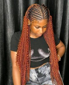 Braids Inspiration, Braid Inspiration, Classy Hairstyles, Types Of Braids, Protective Hairstyle, Step By Step Hairstyles, Braids With Beads, Braids With Curls, Natural Hair Styles Easy