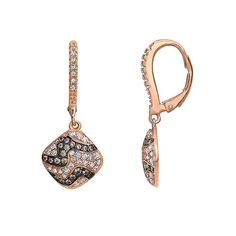 These gorgeous 18k rose gold over sterling silver morganite and cubic zirconia drop earrings are a must-add to your jewelry collection. These gorgeous 18k rose gold over sterling silver morganite and cubic zirconia drop earrings are a must-add to your jewelry collection. Length: 29 mm Closures: leverback Metal: sterling silver Plating: 18k rose gold, rhodium Finish: polished Packaging: boxedSTONE DETAILS Stone type: cubic zirconia, morganite Total weight: 1/2 ct. Shape: round Setting: prong Gems Morganite, 18k Rose Gold, Jewelry Earrings Dangle, Two Tone, Cubic Zirconia, Jewelry Collection, Dangle Earrings, Jewelry Earrings, Gems