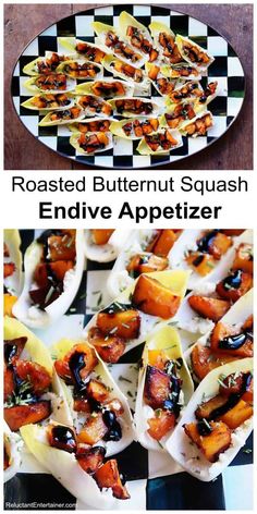 roasted butternut squash is an easy appetizer that's ready in under 30 minutes