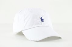 POLO RALPH LAUREN  SIGNATURE PONY HAT with Pony Logo & Adjustable Strap  "This classic baseball cap is crafted from durable washed cotton twill and finished with POLO RALPH LAUREN signature pony embroidery."   WHITE with Navy Pony Logo NUBUCK with Dark Navy Pony Logo RL2000 RED with Dark Navy Pony Logo NEWP NAVY with Light Blue Pony Logo BRAND NEW WITH TAGS   MSRP $45.00 Detail Description               Embroidered ventilating grommets. Contrasting bill underside.          Adjustable slider buck Casual Cotton Sports Baseball Cap, Casual Baseball Cap For Golf, Casual Golf Visor Baseball Cap, Casual Golf Cap, Classic Summer Snapback Baseball Cap, Casual Six-panel Baseball Cap For Golf, Casual Baseball Cap With Curved Visor For Golf, Casual Baseball Cap With Curved Brim For Golf, Casual Snapback Baseball Cap For Golf