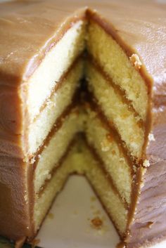 a close up of a cake on a plate