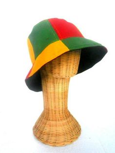 Bucket Hat Boho Rasta Hat Hemp Hat Hippie Reggae Bucket hat unisex Cap hat Bohemian Jamaican hat Sun Retro Adjustable Hats For Festivals, Retro Bucket Hat For Festival, Adjustable Multicolor Costume Cap, Retro Bucket Hat With Curved Brim For Festivals, Retro Festival Bucket Hat With Curved Brim, Retro Adjustable Brimmed Bucket Hat, Adjustable Retro Brimmed Bucket Hat, Retro Curved Brim Bucket Hat For Festivals, Adjustable Multicolor Wide Brim Cloche Hat