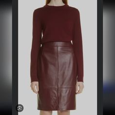 Nwt Hugo Boss Selrita Lamb Leather Pencil Skirt Lined Zips Up Back Size 4 Imported Beautiful Burgundy, Ruby, Red, Plum, Wine Color. Sold Out!!! As Seen On Meghan Markle, Queen Letizia, And Countless Others. $600 New Plus Tax Cross Posted Pencil Skirt Casual, Plum Wine, Silk Sweater, Red Plum, Stretch Pencil Skirt, Tweed Pencil Skirt, Grey Pencil Skirt, Wool Pencil Skirt, Uniform Fashion