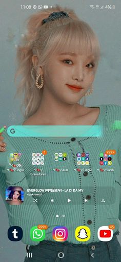 Android Customization, App Organization, Polaroid Template, Wallpaper Kpop, Iphone Style, Phone Organization, Phone Design, Samsung Phone, Cute Jewelry