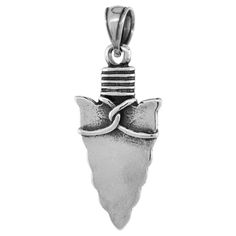 Sterling Silver Arrowhead Pendant 1/2 in x 1.0 in (12 mm x 25 mm) This Pendant is crafted from .925 Sterling Silver and Very Well Made with Highly Polished Finish. It's Nickel Free, which makes it Hypoallergenic. Material       Sterling Silver Metal Type  Sterling Silver Metal Stamp               .925 Weight Approx. is    3.10g For Your convenience we have options: Pendant with most popular 0.8 mm Sterling Silver Italian box chain (for additional price) 100% Satisfaction Guarantee We offer a 100% Satisfaction Guarantee along with a No Hassle, No Questions Asked 14 Day Return Policy. We will give refund or give credit which ever our customers prefer. Returns Returns are available within 14 days. We will give refund or give credit which ever our customers prefer. Shipping All items are shipp Arrowhead Pendant, Horses Pendant, Tall Clothing, Coin Pendant, Fashion Jewelry Necklaces, Box Chain, Metal Stamping, Fashion Watches, Women's Jewelry