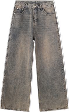 Light Wash Grunge Jeans For Fall, Grunge Style Medium Wash Wide Leg Flare Jeans, Medium Wash Wide Leg Grunge Jeans, Grunge Wide Leg Flare Jeans In Medium Wash, Trendy Washed Blue Distressed Cropped Jeans, Trendy Distressed Washed Blue Cropped Jeans, Trendy High Waist Faded Jeans, Chic Ripped Jeans For Streetwear, Trendy Faded Flare Jeans For Fall