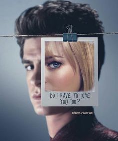 Peter And Gwen, Andrew Garfield Spiderman, Garfield Spiderman, Image Spiderman, Spiderman Movie, Marvel Quotes, Spiderman Artwork, Marvel Images