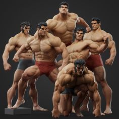 Super Hero Reference Models, 3D Scan Store on ArtStation at https://www.artstation.com/artwork/LR2mXl Super Hero Reference, Superhero Anatomy, Super Hero Poses, Superhero Reference, Chest Anatomy, Hero Reference, Muscle Pose, Super Hiro, Zbrush Anatomy