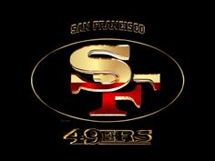 the logo for san francisco's 40ers, which has been changed to gold and red