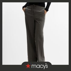 in stock Straight Trousers, Mango, Pick Up, In Store, Buy Online, Trousers, Grey, Free Shipping