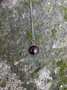 Pretty garnet necklace, made in our workshop by assembly. The pendant and chain are made of silver stainless steel, so its color will last over time. Garnet stone is very beautiful, here are its properties according to lithotherapy: "This stone combines benefits for the body and mind. In lithotherapy, garnet is known to stimulate vital energy, promote emotional stability and increase self-confidence. This stone is associated with creativity and passion, stimulating the desire to live fully." All Garnet Stone Necklace, Gift Idea For Women, Emotional Stability, Garnet Necklace, Body And Mind, Women Christmas, Garnet Stone, Steel Necklace, Stainless Steel Necklace