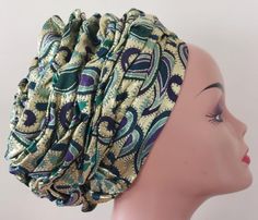 Add a touch of elegance to your wardrobe with our exquisite Damask Turban, crafted from luxurious non-stretchy cotton fabric. This ready-to-wear turban is designed to fit all head sizes comfortably, thanks to its thoughtful one-size-fits-all design. The turban features two short ropes at the back, allowing you to adjust and secure it to your perfect fit. Key Features:     > One Size Fits All: Suitable for all head sizes.     > Premium Fabric: Made from high-quality, non-stretchy damask material for a sophisticated look.     > Adjustable Fit: Equipped with two short ropes at the back for additional tightening and a secure fit.     > Turban Volumizer: Recommended for extra volume but entirely optional.     > Care Instructions: To maintain the integrity and beauty of your turban, we recommend Traditional Fitted Headscarf, Elegant Yellow Wedding Turban, Traditional Fitted Turban For Party, Elegant Green Headwrap For Party, Elegant Green Headwrap For Weddings, Traditional Fitted Turban For Wedding, Elegant Fitted Gold Headwrap, Elegant Gold Fitted Headwrap, Elegant Fitted Wedding Headscarf