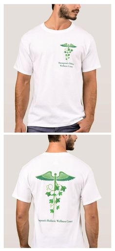 Customize these naturopathic practioner shirts for your naturopath practice or wellness center clinic. Custom made with your medical business name on the front and back of this green plant wrapped medical cadeucus symbol. Natural medicine heals. https://www.zazzle.com/homeopathic_medicine_wellness_center_naturopath_t_shirt-235628414903958706 #homeopathicmedicine #homeopathy #naturopath #naturopathic #homeopathic #wellness #holistic Naturalpathic Medicine, Naturopathic Medicine Naturopathy, Alternative Medicine Holistic Healing, Medical Business, Homeopathy