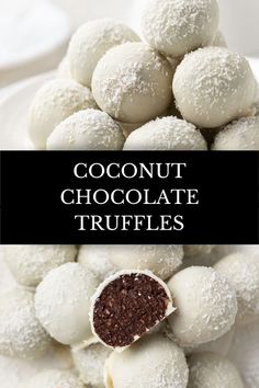 My Coconut Truffles are the ultimate chocolate indulgence – and are totally irresistible! They are rich and creamy, a chocolate lover’s dream and an ideal after-dinner confection. It takes just five simple ingredients to make this luxuriously delicious, sweet treat. Serve a platter of these delicious Coconut Truffles to your guests and watch them disappear! They are a guaranteed crowd pleaser.