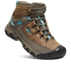 PRICES MAY VARY. WATERPROOF: KEEN dry waterproof, breathable membrane that will keep your feet dry and comfortable in wet terrains; The Targhee 3 has a leather mud shield for resilient durability in all condition TRACTION: KEEN ALL –TERRAIN rubber outsole provides high-traction grip in muddy environments and on rocky surfaces; Along with 4mm multi-directional lugs for superior traction FIT & DESIGN: Built on a women-specific foot form; Crafted with a dual density EVA midsole to support comfort a Walking Indoors, Natural Contour, Waterproof Hiking Boots, Hiking Boot, Ankle Support, Kids Luggage, Luxury Store, Pharmacy Gifts, Hiking Boots