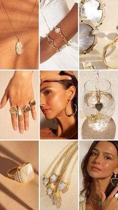 Add personality to her style with a charm necklace!  Let her choose charms that reflect her unique personality. #TrendyNecklaces #GiftsForGirls Jewelry Moodboard, Gold Gallery, Brand Photography Inspiration, Jewelry King, Girly Accessories