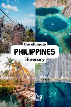 Breathtaking landscapes, vibrant culture, and warm hospitality - explore this beautiful archipelago with its stunning natural views, abundant activities and plentiful days with sunshine. Adventure, relaxation, or cultural immersion, the Philippines has something for everyone. Our thorough huide will show you places to visit, things to do and make your vacation one to remember. #DivingHoliday #PhilippinesHoliday #Honeymoon #AsiaHoliday Beautiful Places In The Philippines, Places In The Philippines, Philippine Travel, Travel Philippines, Travel Aesthetics, China Travel Guide, Itinerary Ideas, Asian Travel