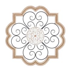 a decorative wall hanging with an intricate design