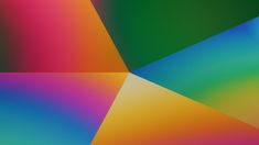 a multicolored background with different shapes