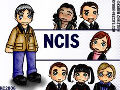 an image of some people with the words ncis above them