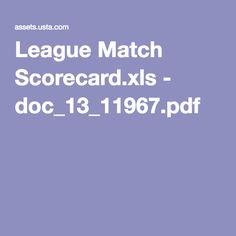 the league match score card is shown in white on a purple background with an image of a