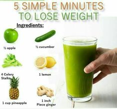 #weightloss #Smoothiedrink #Smoothiediet Satisfying Smoothies, Lemon Diet, Easy Diet, Smoothie Prep, Spinach Smoothie