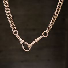 Curb link chains are a classic piece to have in one’s jewelry suite. Chunky, timeless, and hefty in the best way, these vintage 9kt solid yellow gold curb chains are absolutely dreamy. Each individually stamped link feels like smooth like butter, and we love the way the watch chain toggle falls on the neck. And the length on this bad boy? Phew! You simply don’t see them made like this anymore. Whether you’re wearing this curb as a traditional watch chain or an insanely rad chain necklace, there Luxury Metal Curb Chain Necklace, Luxury Black Curb Chain Jewelry, Luxury Vintage Jewelry With Rope Chain, Luxury Antique Gold Chain Necklace, Luxury Vintage Link Chain Necklace, Luxury Rectangular Curb Chain Jewelry, Timeless Cuban Link Chain Jewelry, Rose Gold Box Chain Necklace, 14k Gold Rose Gold Chain Link Necklace