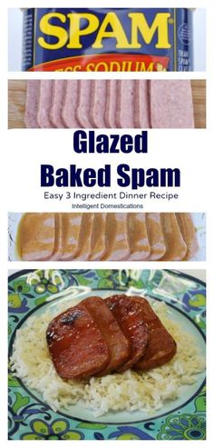 spam glazed baked spam is an easy and delicious dinner recipe