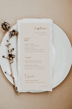 Dinner Menu Template, Rehearsal Dinner Menu, Modern Wedding Reception, Wedding Dinner Menu, Printable Menu Template, Wedding Menu Template, Brunch Wedding, Wedding Rehearsal Dinner