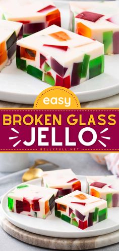 Broken Glass Jello Broken Glass Jello Recipe, Glass Jello Recipe, Stained Glass Jello, Broken Glass Jello, Glass Jello, Jello Mold Recipes, Jello Recipe