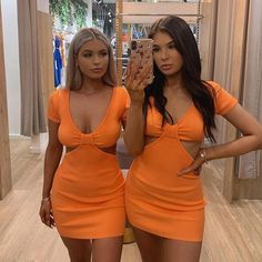 Season: Spring,Summer,Autumn,WinterSize:S,M,L Color:Orange,BlackStyle:Daily,Party,BeachDress Length:ShortOccasion: Daily,Party,BeachFabric:PolyesterPackage Contents: 1* Dress, without Accessorie Home Dress Women, Cut Out Mini Dress, Backless Bodycon Dresses, Mesh Bodycon Dress, Short Sleeve Bodycon Dress, Knit Mini Dress, Party Dresses For Women, Beach Dresses, Women's Fashion Dresses