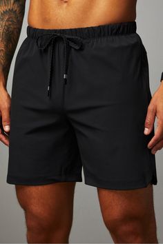 The One Short 7in FL2 black male Activewear >> Mens >> Bottom >> Shorts >> Un-lined Shorts Boundless regular Training Anti-Stink/External Pocket/Hidden Pockets/Lightweight/Quick-Dry/UPF 50 /Zip Pockets Peter Stark, Mens Short Shorts, Male Outfits, Black Shorts Men, Running Shorts Men, Live Your Best Life, Lightweight Shorts, Shorts Men, Gym Shorts