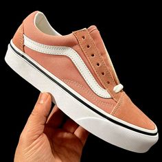 Vans Old Skool Big Girl's Skateboard Shoes Size 4, Rose Dawn/ White, Canvas & Suede Upper *Size Men's Size 4 (Equal To Big Kid Size 4) Or (Women's Size 5.5) *Eur 35/ Uk 3/ 22cm *New With Tags, In Box *Laces Included *Medium Width *Padded Collar & Footbed *Cotton Drill Lining *For Kids (4-8) Years *Same Day Shipping To All Orders Placed By 10am Eastern Time, Monday - Friday * Offers Are Greatly Appreciated But Price Is Firm 1698.B-Dx Pink Low-top Canvas Shoes With Gum Sole, Pink Skate Shoes With Vulcanized Sole, Pink Vulcanized Sole Skate Shoes, Pink Slip-on Skate Shoes For Spring, Spring Skate Shoes With Round Toe For Skateboarding, Pink Vans Skateboarding Sneakers, Pink Vans Sneakers For Skateboarding, Spring Skateboarding Shoes With Round Toe, Spring Round Toe Skate Shoes For Skateboarding