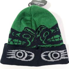 Item: Tuque Ski Hat Grizzly Maynard Johnny Jr. Green Black Beanie Cap Knit Native Apparel New Note: Smoke Free Home Note: To Receive A Shipping Discount The Items Purchased Must Be Mailed To The Same Address. Thank You For Shopping! Adjustable Beanie For Winter Sports, Green Beanie Cap For Streetwear, Green Beanie For Streetwear, Warm Adjustable Hats For Streetwear, Warm Adjustable Hat For Streetwear, Adjustable Warm Hat For Streetwear, Warm Green Hat For Outdoor, Adjustable Warm Hats For Streetwear, Adjustable Green Beanie For Cold Weather