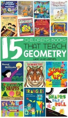 children's books that teach geometricly with the title 15 children's books that teach geometricly