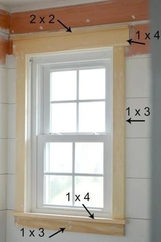 a window with measurements for the height of it and how to measure it in order