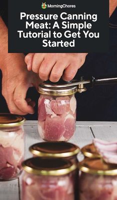 Canning Beef, Pressure Canning Meat, Canning Meat, Pressure Canning Recipes, Low Acid Recipes, Canning Vegetables, Canning Food Preservation, Canned Food Storage