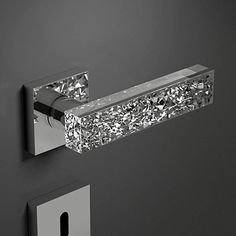 Shop MaestroBath - Italian Handmade Crystal Door Handle and Door Knobs Natural Stone Bathroom, Door Handles Modern, Luxury Door, House Things, Dry Leaf, Glass Ideas, Leaf Art, Dream Decor, Dream House Decor