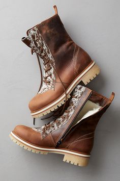 Fall Combat Boots, Odd Items, Cowhide Boots, Kinds Of Weather, Brown Hiking Boots, Bohemian Outfits, Outfit Pieces, Outdoor Clothes, Country Clothing