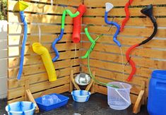 Foldable Corner Waterwall-Aquaplay, Cosy Direct, Outdoor Play, Outdoor Sand & Water Play, Sand & Water, Water & Sand Toys-Learning SPACE School Outdoor Area, Eyfs Outdoor Area, Junk Modelling, Tableware Ideas, Coastal Plants, Outdoor Learning Spaces, Water Barrel, Home Organization Ideas, Nursery Garden