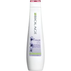 Matrix's Biolage Colorlast Purple Shampoo Neutralizes Brassiness In Color-Treated Hair While Enhancing Shine And Radiance. Its Pure Purple Pigments Offer Effective Color Correction, Making It Perfect For Maintaining Vibrant Blonde Hues.The Sulfate-Free, Paraben-Free, And Vegan Formula Conditions And Protects Hair From Breakage. Enriched With Fig And Orchid, It Leaves Hair Noticeably Smoother And Stronger, Ensuring A Soft And Silky Finish With Every Wash. Biolage Hair, Purple Shampoo For Blondes, Shampoo For Gray Hair, Brassy Hair, Matrix Biolage, Fig Fruit, Gorgeous Gray Hair, Hair Concerns, Toning Shampoo