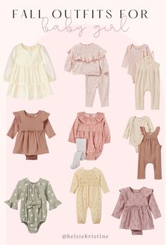 Fall Outfits For Baby Girl, Baby Fall Outfits Girl, Emma Outfits, Clothes For Baby Girl, 5 Month Old Baby, November Outfits, Girls Winter Outfits