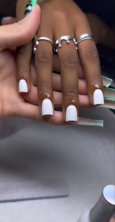 Acrylics Nails, White Acrylic Nails