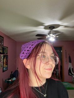 This purple bandanna is super cute and matches everything perfect for any occasion. Casual Festival Bandana One Size Fits Most, Casual Cotton Headwrap For Festivals, Casual Cotton Festival Headwrap, Adjustable Purple Headwrap, Trendy Bandana With Matching Headband, Casual Cotton Headband, Casual Winter Bandana, Casual One Size Winter Bandana, Purple One Size Headwrap Headband