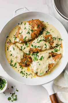 Chicken With Lemon Cream Sauce, Parmesan Crusted Chicken Recipe, Juicy Chicken Breast, Peace Love And Low Carb, Crusted Chicken Recipes, Chicken With Lemon, Lemon Cream Sauces, Low Carb Chicken Recipes